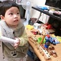【噹噹媽】- Soopsori 蘇索力原粹木積木-磁性積木系列(26P磁性積木組)~對幼兒的手腦協調很有幫助喔!