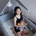 【Elaine媽】寶寶的夢幻嬰兒床｜ gunite沙發嬰兒床 是遊戲地墊也是成長床