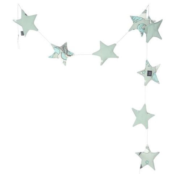 La Millou 星星掛飾-童話獨角獸-綠底