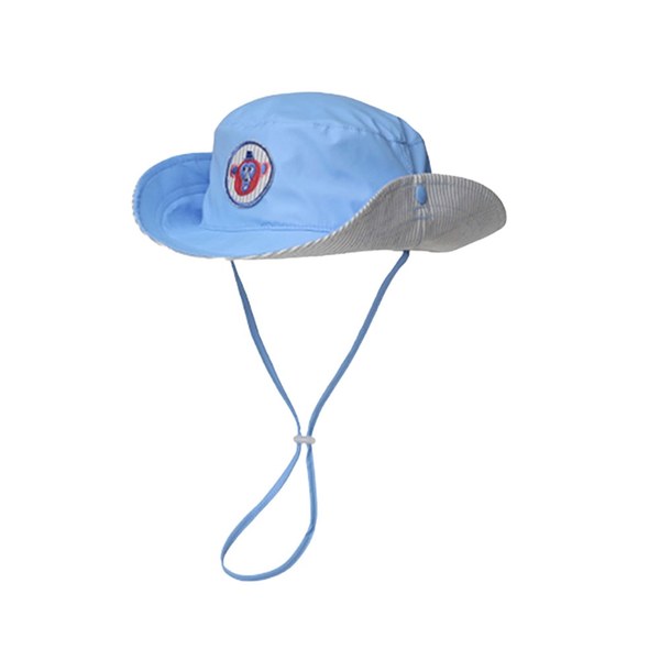 Kinderspel 抗UV‧防曬遮陽漁夫童帽(淘氣藍小猴)