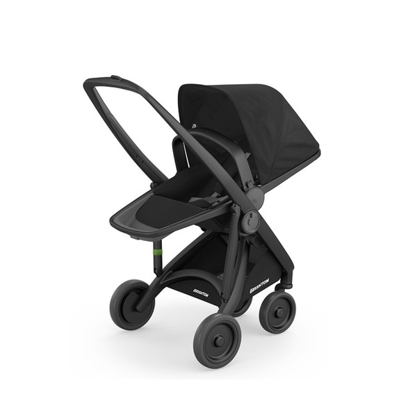 荷蘭Greentom Reversible雙向款-經典嬰兒推車(尊爵黑+低調黑)