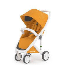荷蘭Greentom Classic經典款-經典嬰兒推車(時尚白+陽光黃)