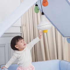 【gunite】沙發安撫床全套組0-6歲_落地式嬰兒床_幼幼床(丹麥藍)